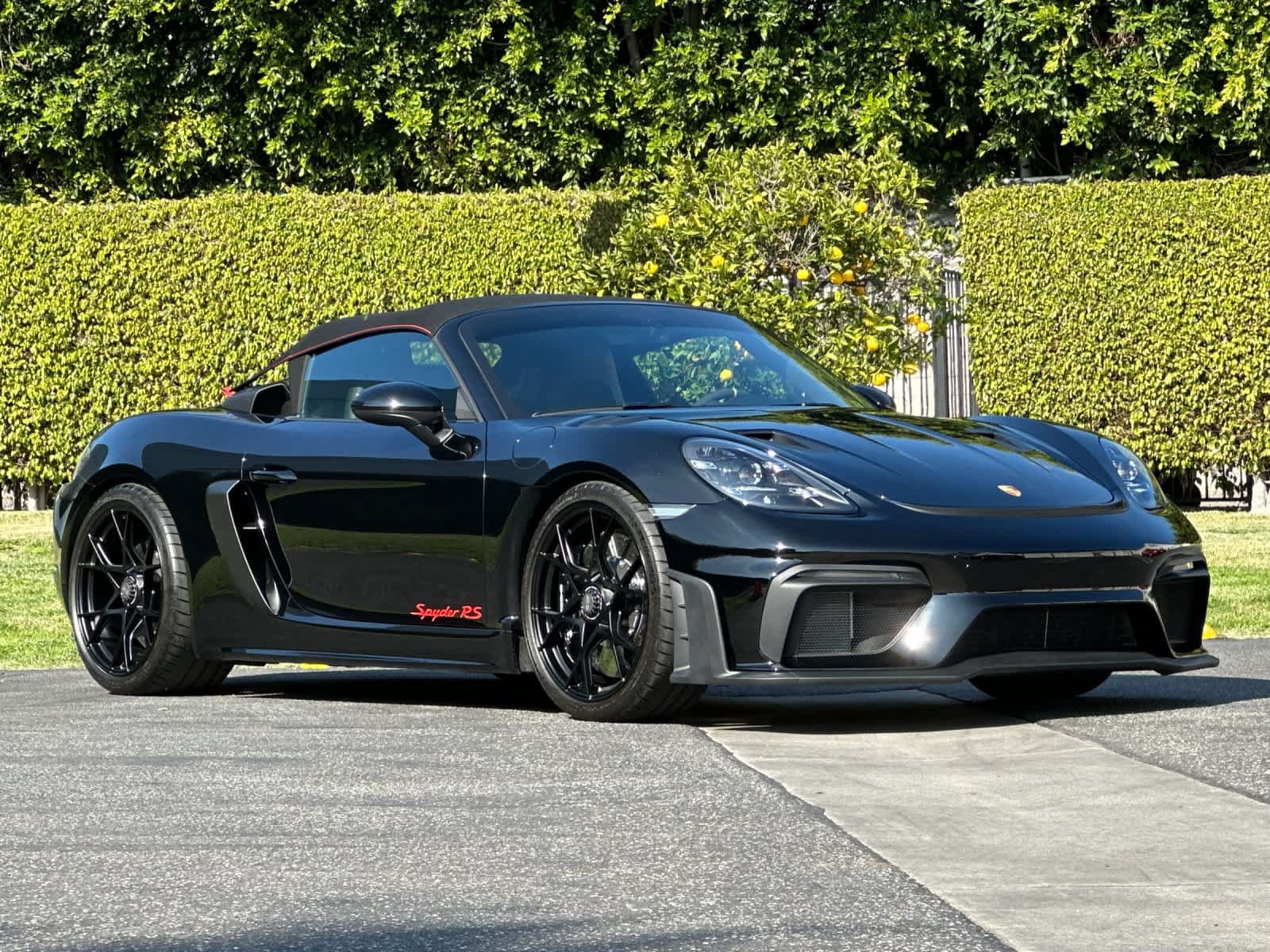 Certified 2025 Porsche 718 Boxster Spyder RS RWD image 9