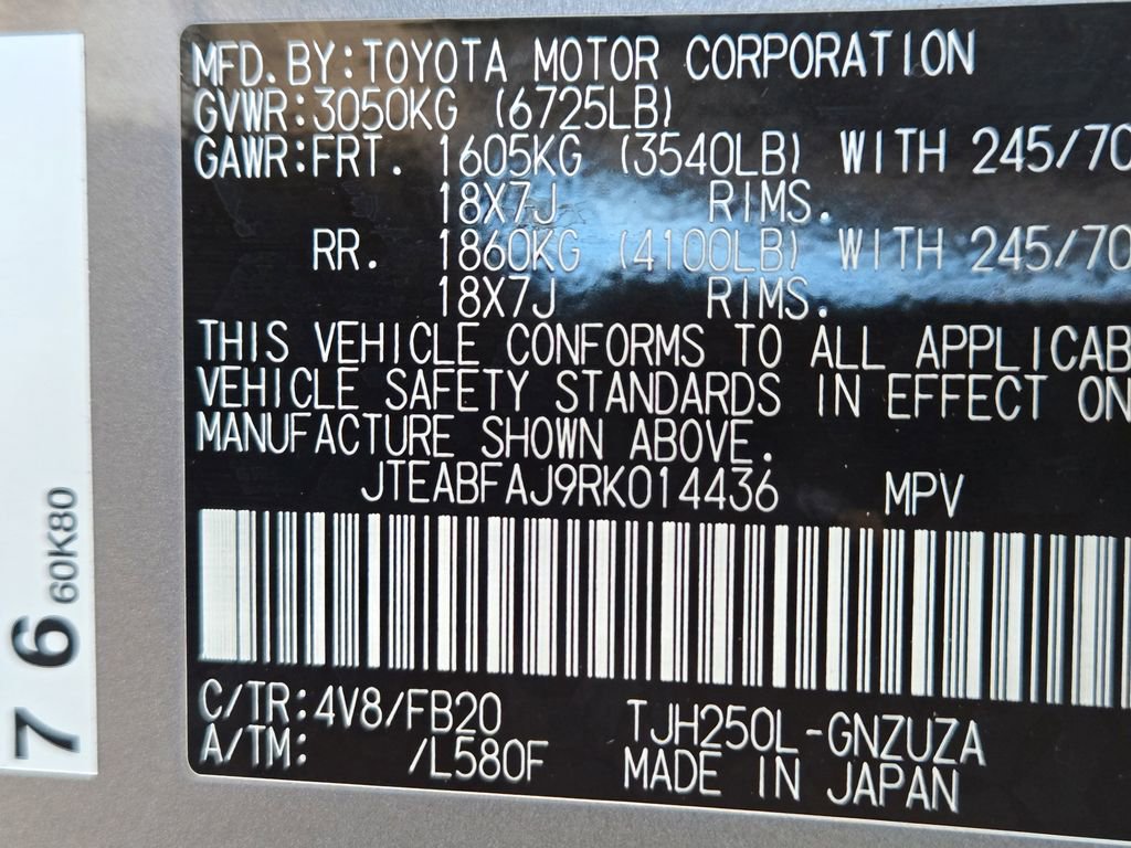 Certified 2024 Toyota Land Cruiser 1958 image 32