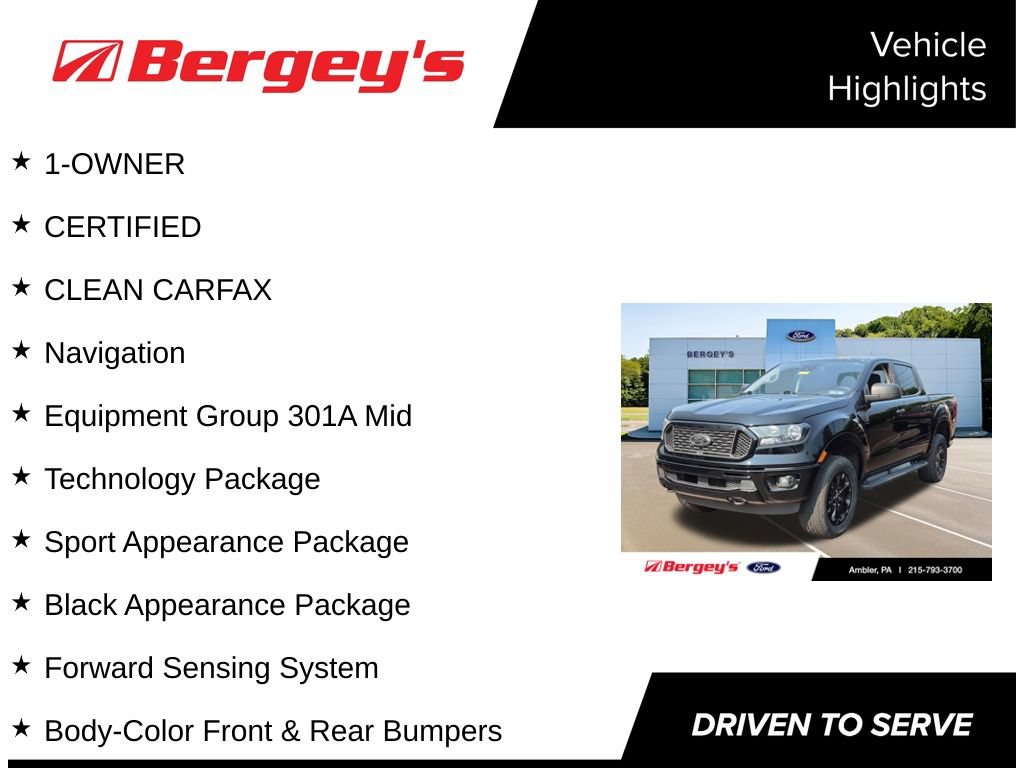 Certified 2021 Ford Ranger XLT w/ Equipment Group 301A Mid AWD/4WD image 5