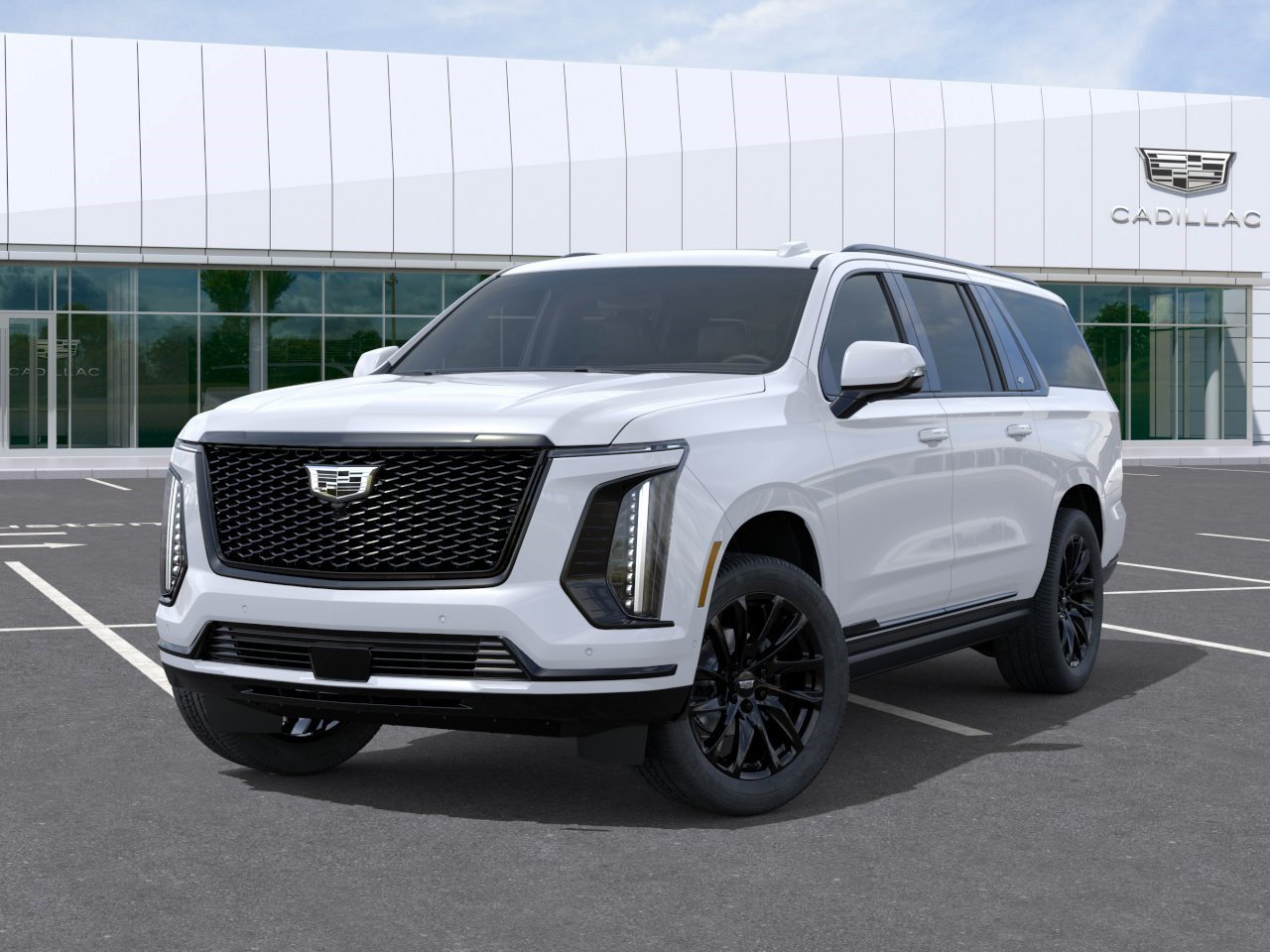 New 2026 Cadillac Escalade ESV Sport w/ LPO, ONYX Package AWD/4WD image 9