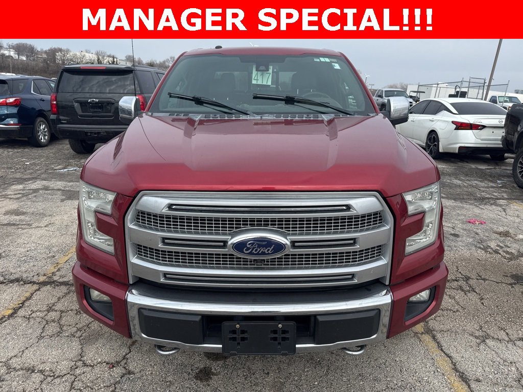 Used 2015 Ford F150 Platinum w/ Equipment Group 701A Luxury image 2
