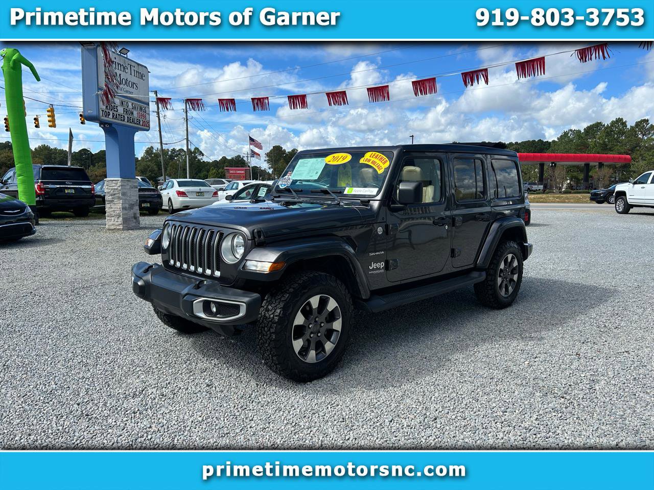 Used 2019 Jeep Wrangler Unlimited Sahara image 1