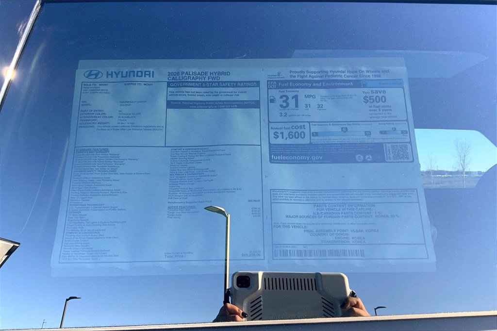 New 2026 Hyundai Palisade Calligraphy image 32