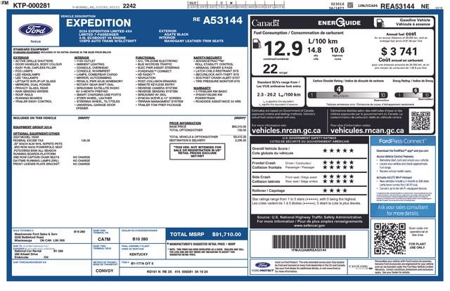 Used 2024 Ford Expedition Limited AWD/4WD image 6