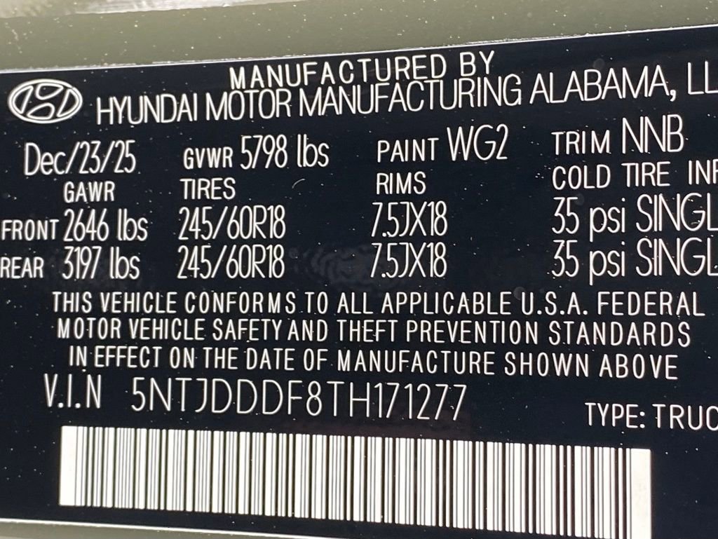 New 2026 Hyundai Santa Cruz XRT AWD/4WD image 36