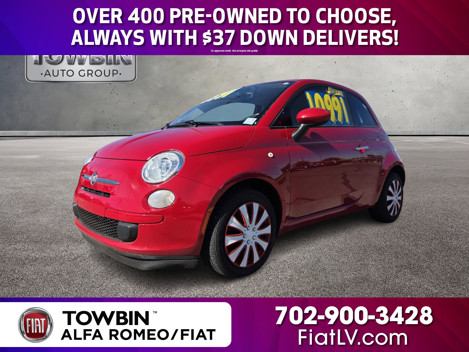 Used 2016 FIAT 500 Pop image 1