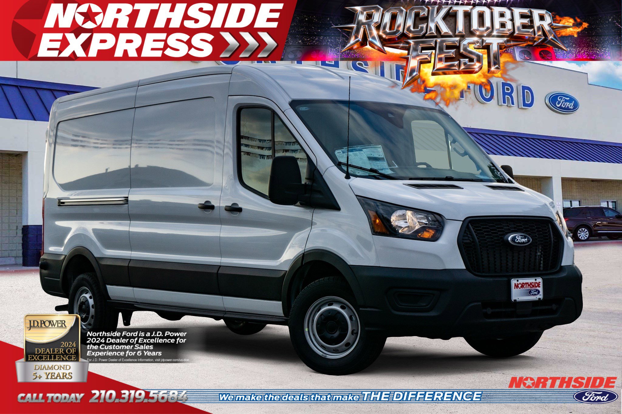 New 2024 Ford Transit 250 148 Medium Roof