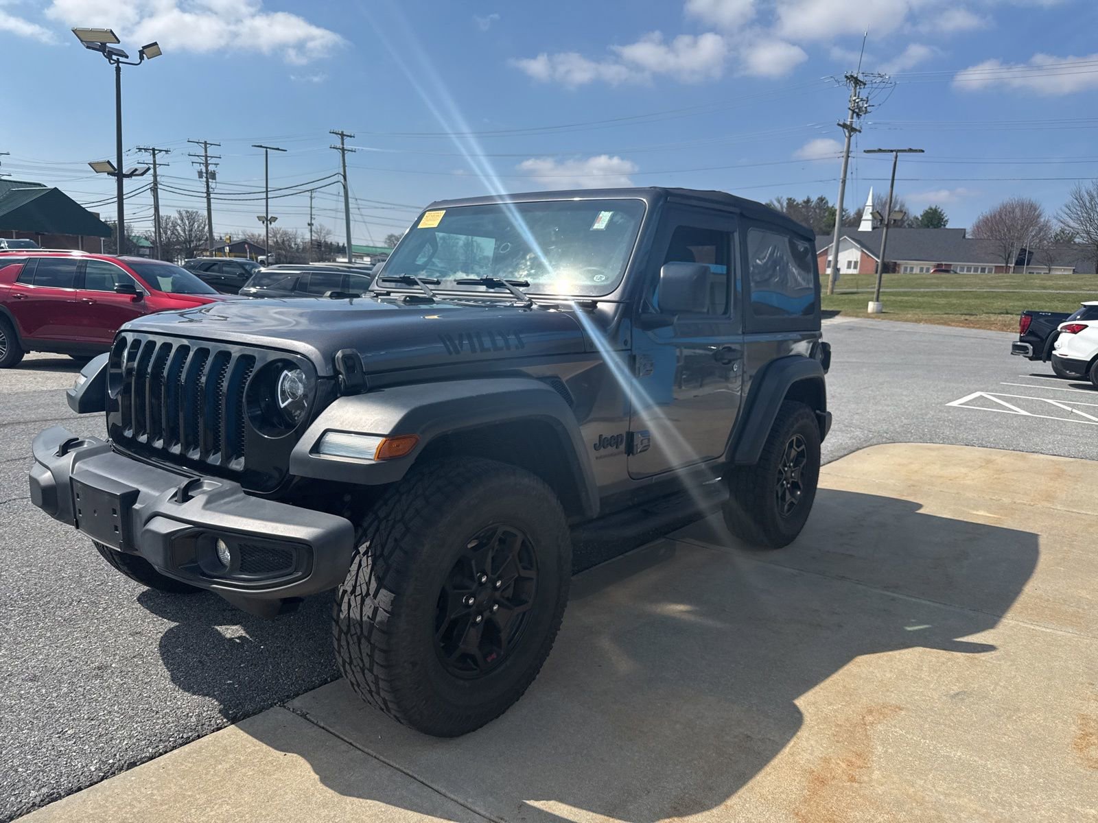Used 2020 Jeep Wrangler Sport image 1