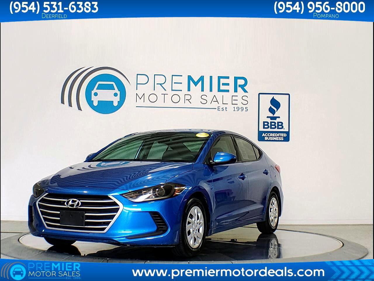Used 2017 Hyundai Elantra SE