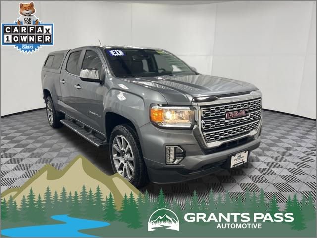 Used 2021 GMC Canyon Denali AWD/4WD image 1