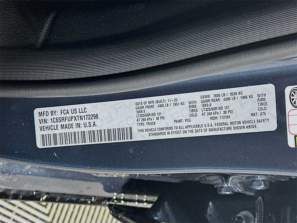 New 2026 RAM 1500 RHO image 19