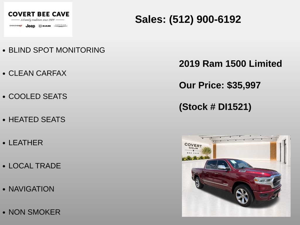 Used 2019 RAM 1500 Limited RWD image 7