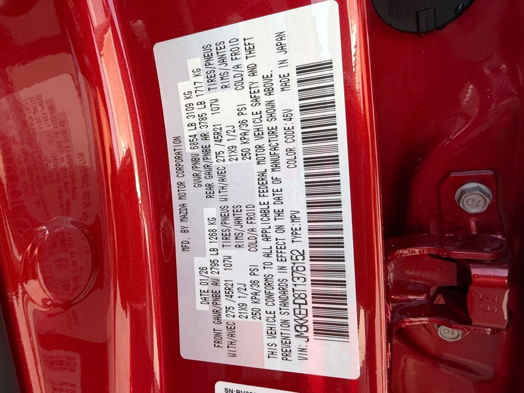 New 2026 MAZDA CX-90 3.3 Turbo w/ Premium Plus Pkg image 35