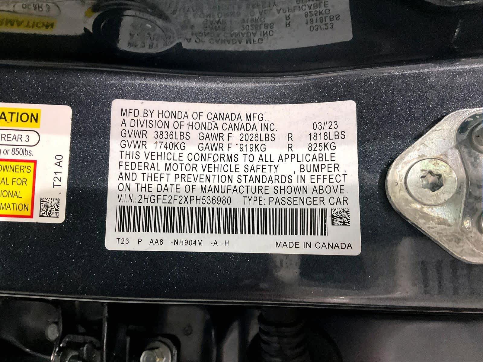 Used 2023 Honda Civic LX image 32