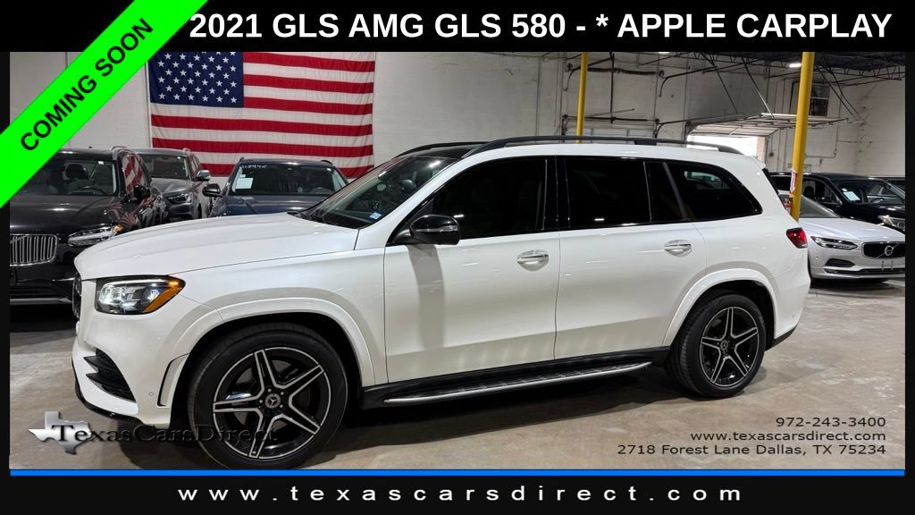 Used 2021 Mercedes-Benz GLS 580 4MATIC image 1