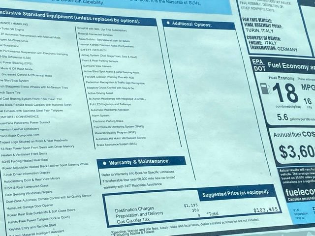 Used 2024 Maserati Levante GT Ultima image 51