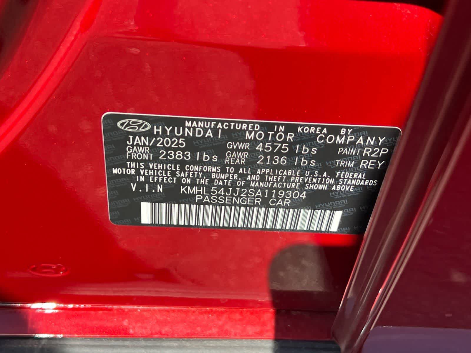 New 2025 Hyundai Sonata Limited FWD image 28