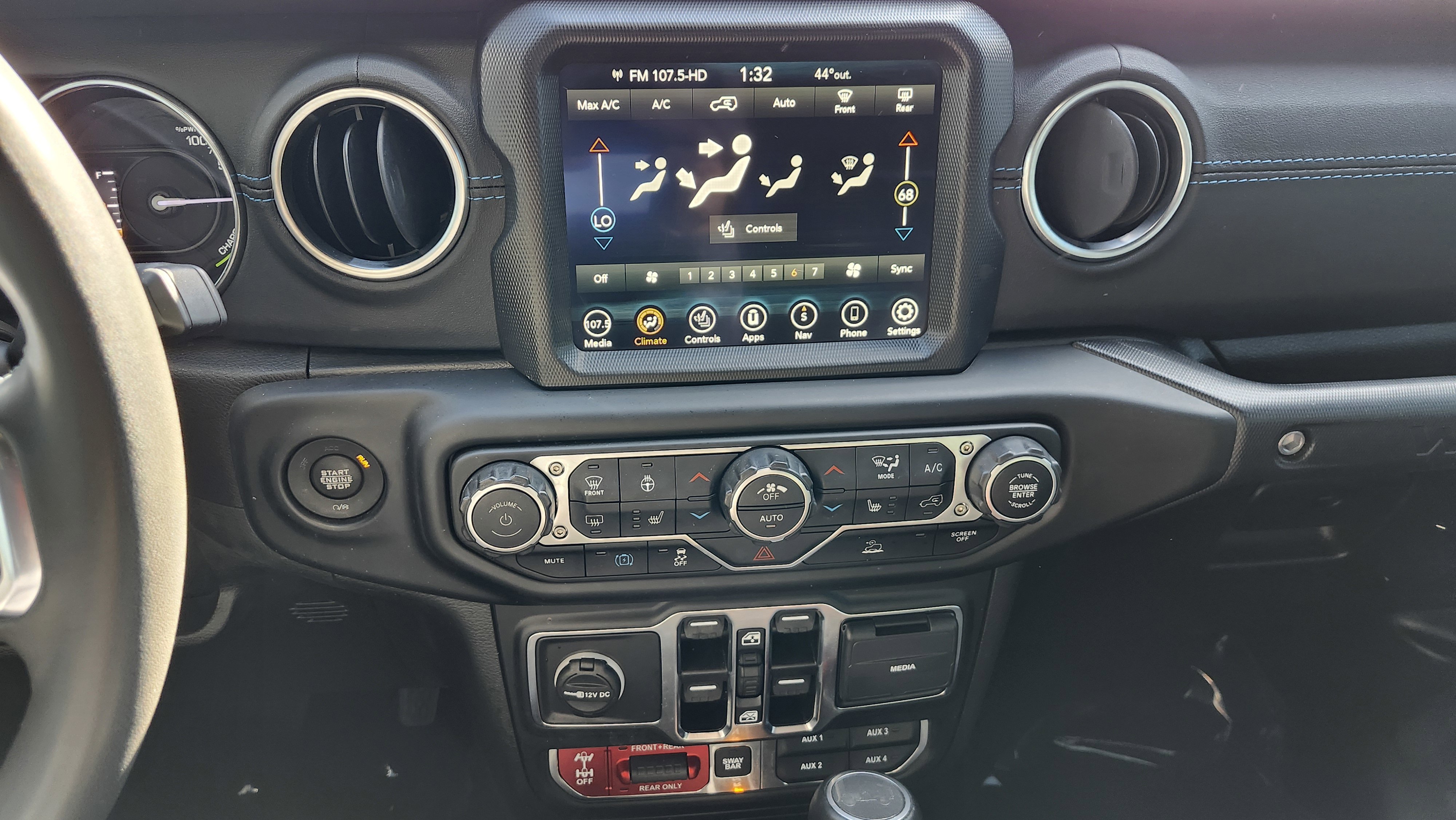 Used 2023 Jeep Wrangler Unlimited Rubicon 4xe w/ Cold Weather Group image 24