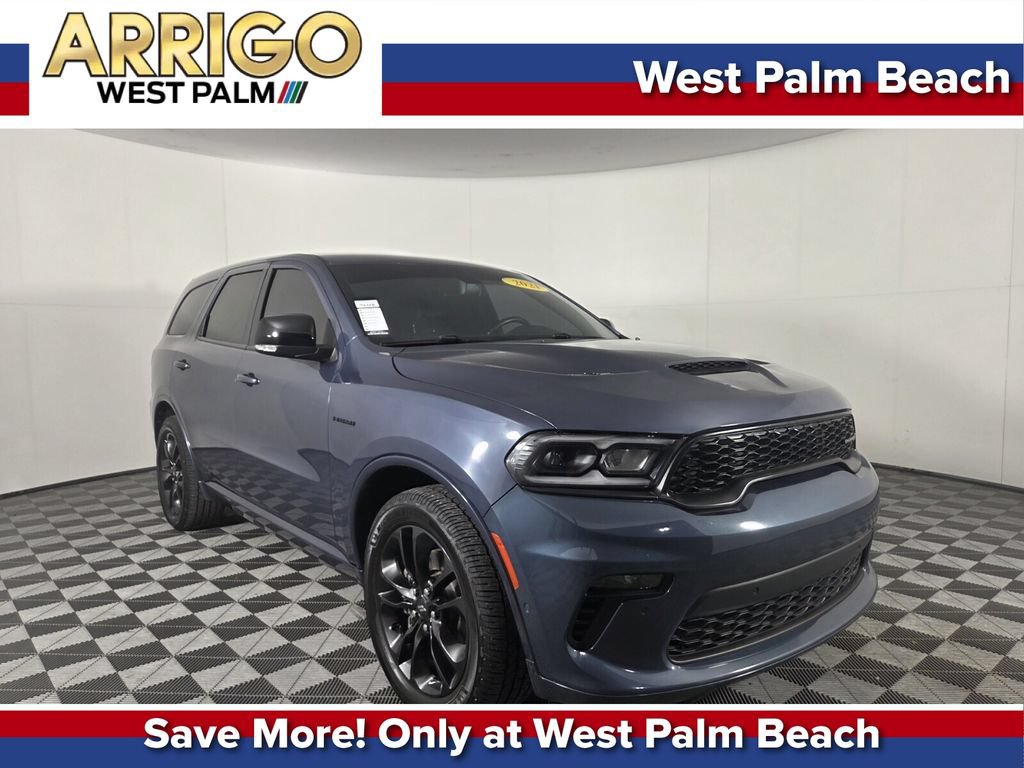 Used 2021 Dodge Durango R/T w/ Blacktop Package RWD image 1
