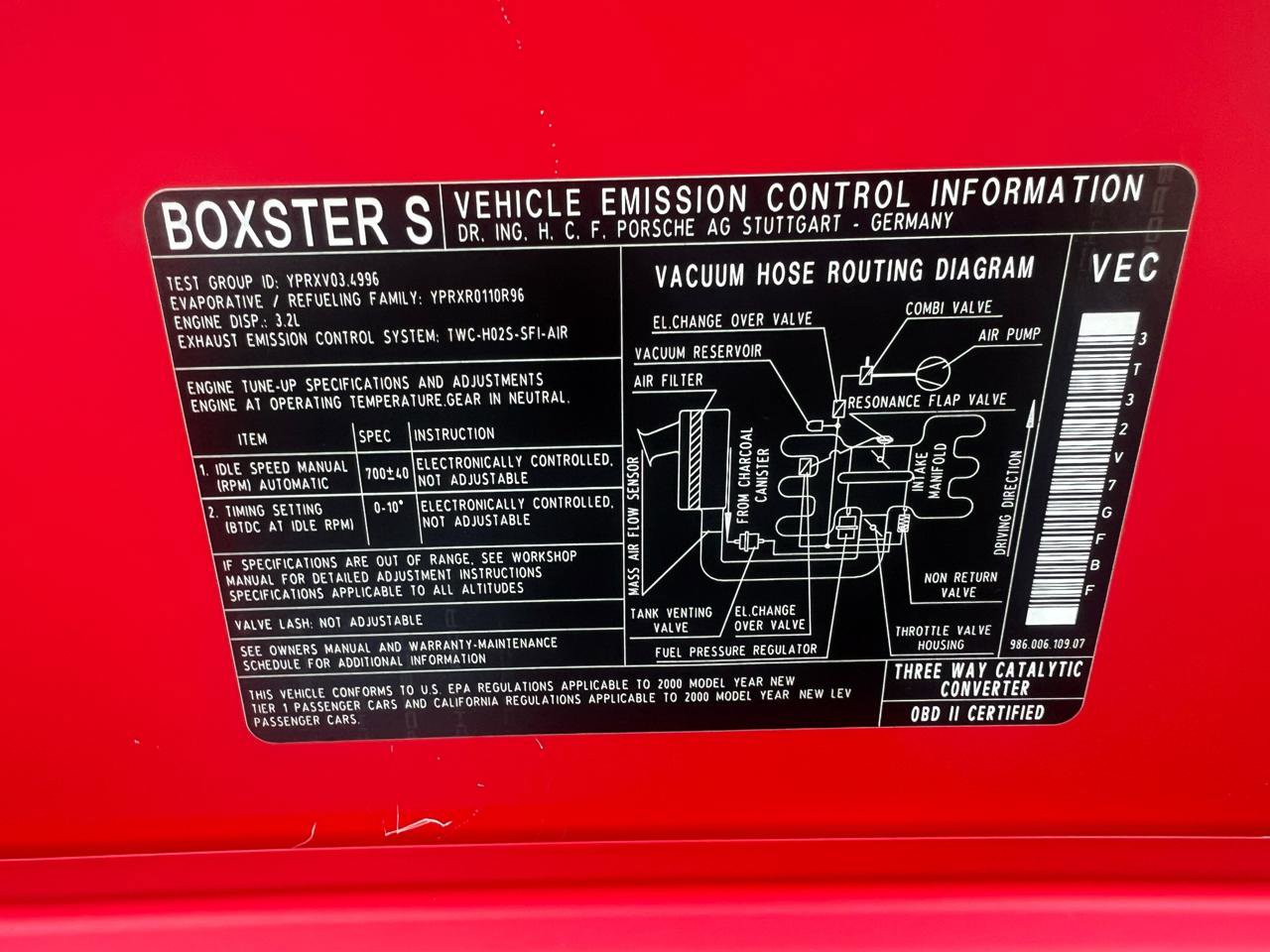 Used 2000 Porsche Boxster S image 76