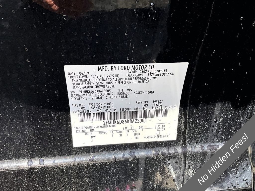 Used 2019 Ford Flex Limited AWD/4WD image 32