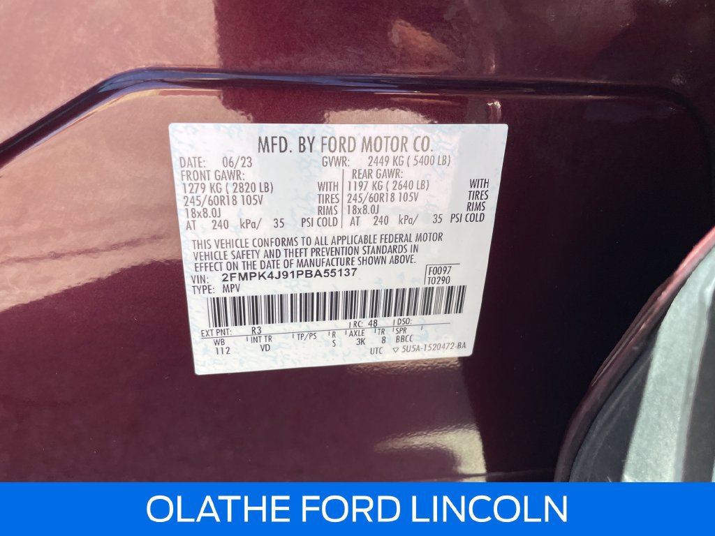 Used 2023 Ford Edge SEL w/ Convenience Package AWD/4WD image 24