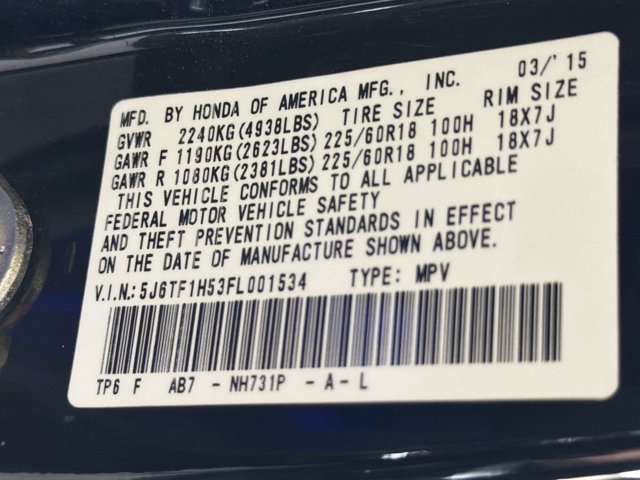 Used 2015 Honda Crosstour EX-L image 29