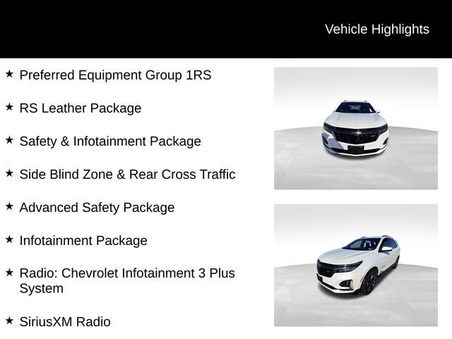 Certified 2023 Chevrolet Equinox RS w/ RS Leather Package image 13