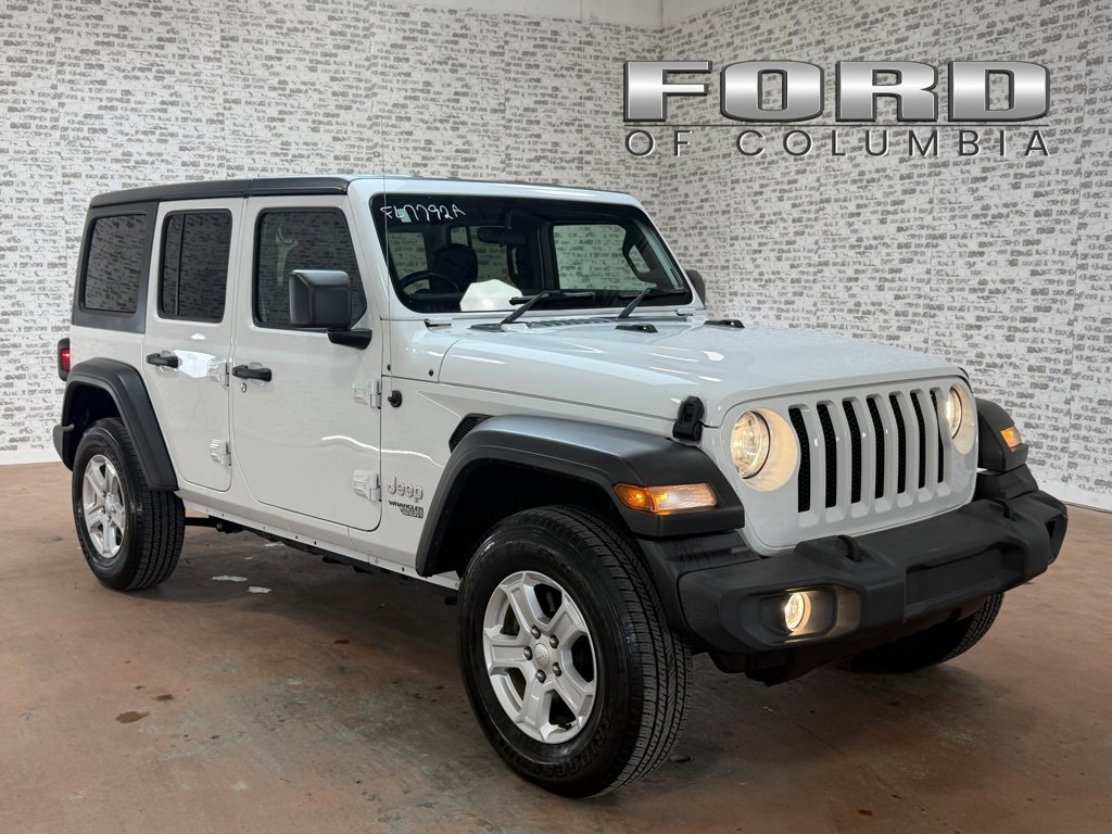 Used 2021 Jeep Wrangler Unlimited Sport image 1