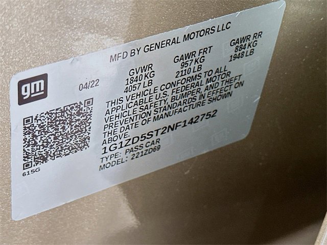 Used 2022 Chevrolet Malibu LT image 32