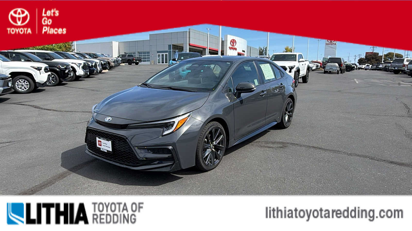 Certified 2025 Toyota Corolla SE w/ SE Premium Package