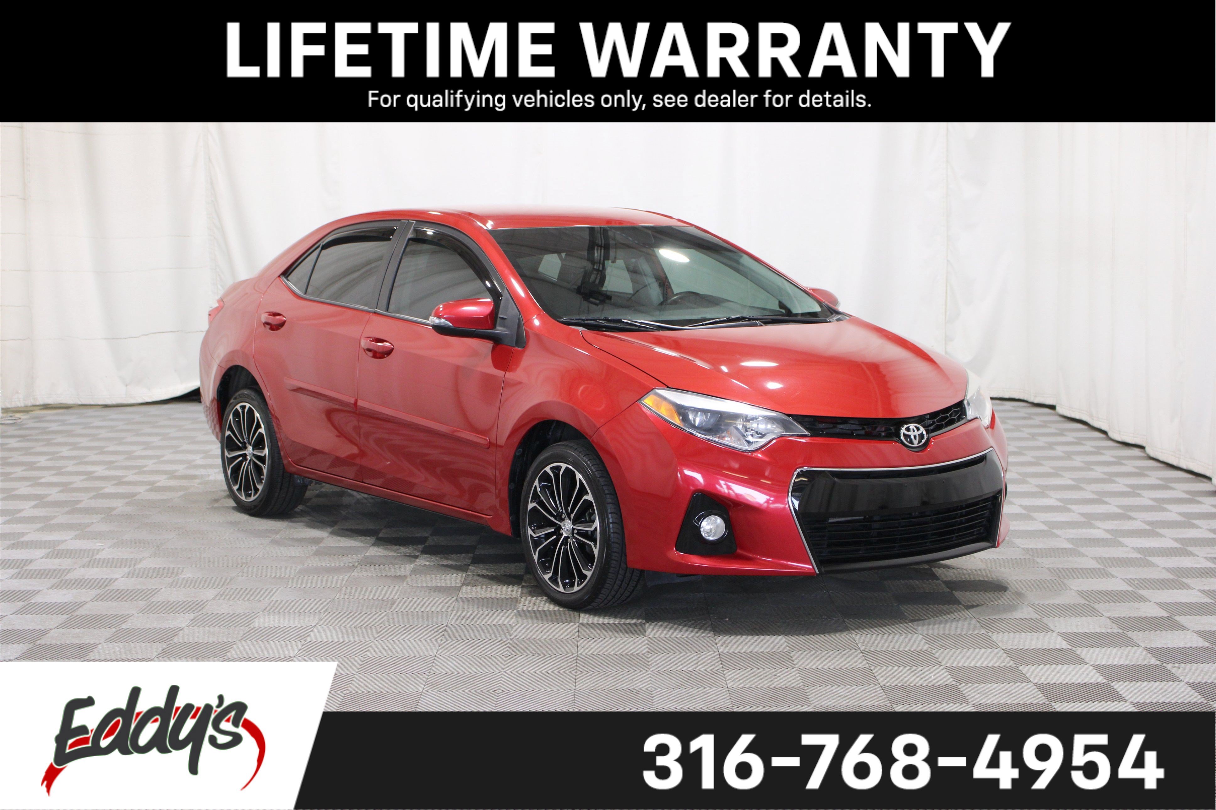 Used 2015 Toyota Corolla S w/ Body Protection Package #1
