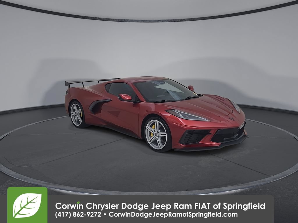 Used 2025 Chevrolet Corvette Stingray Coupe w/ Battery Protection Package RWD image 3