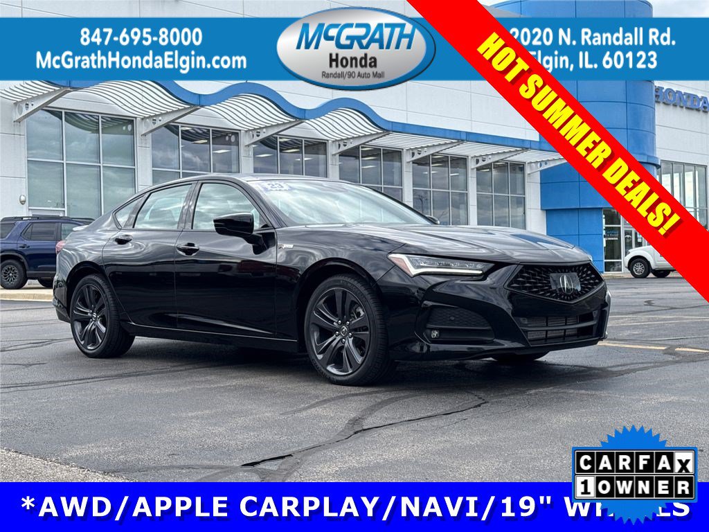 Used 2023 Acura TLX SH-AWD w/ A-SPEC Pkg image 1
