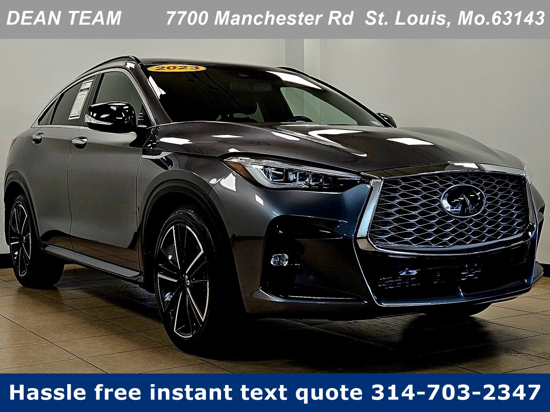 Used 2023 INFINITI QX55 Essential image 1