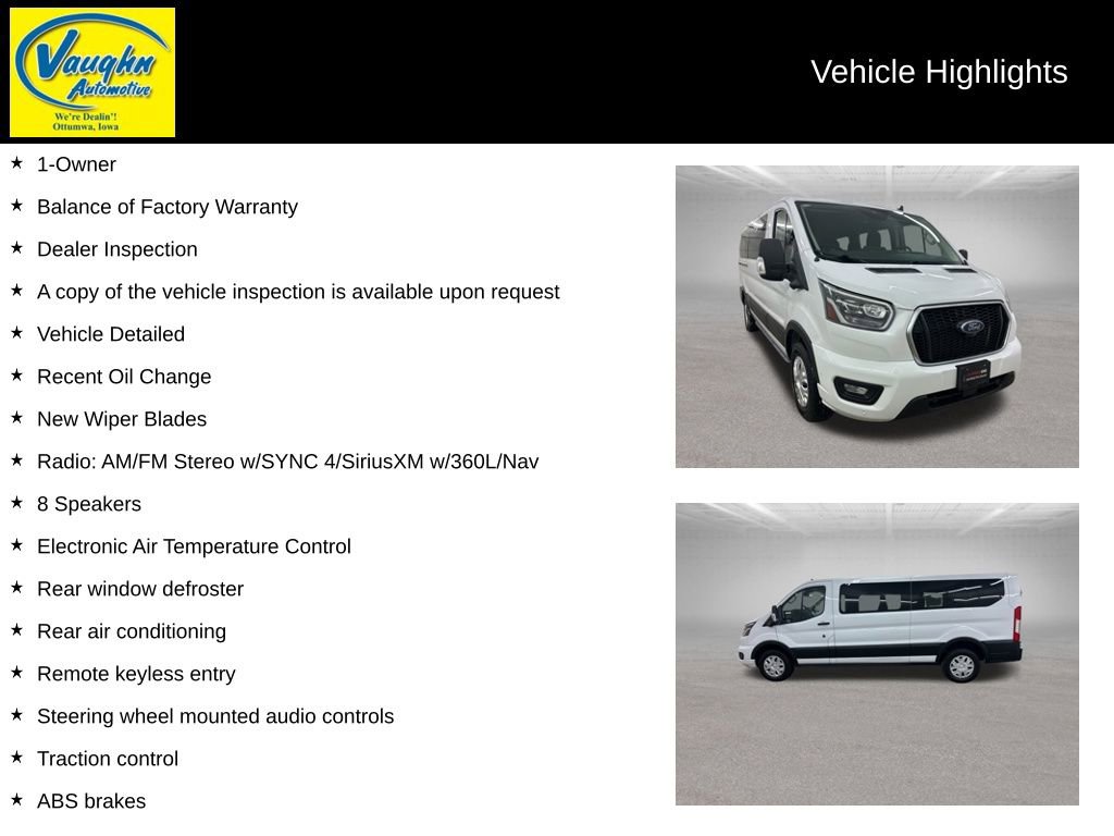 Used 2023 Ford Transit 350 XLT image 2