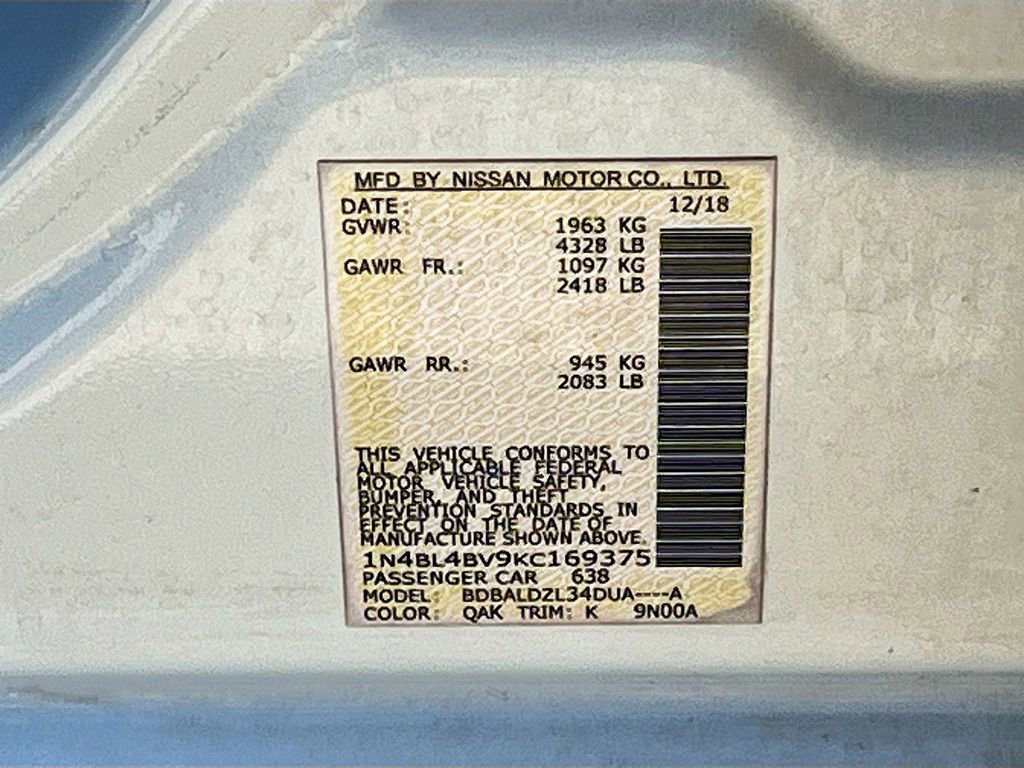 Used 2019 Nissan Altima 2.5 S image 30