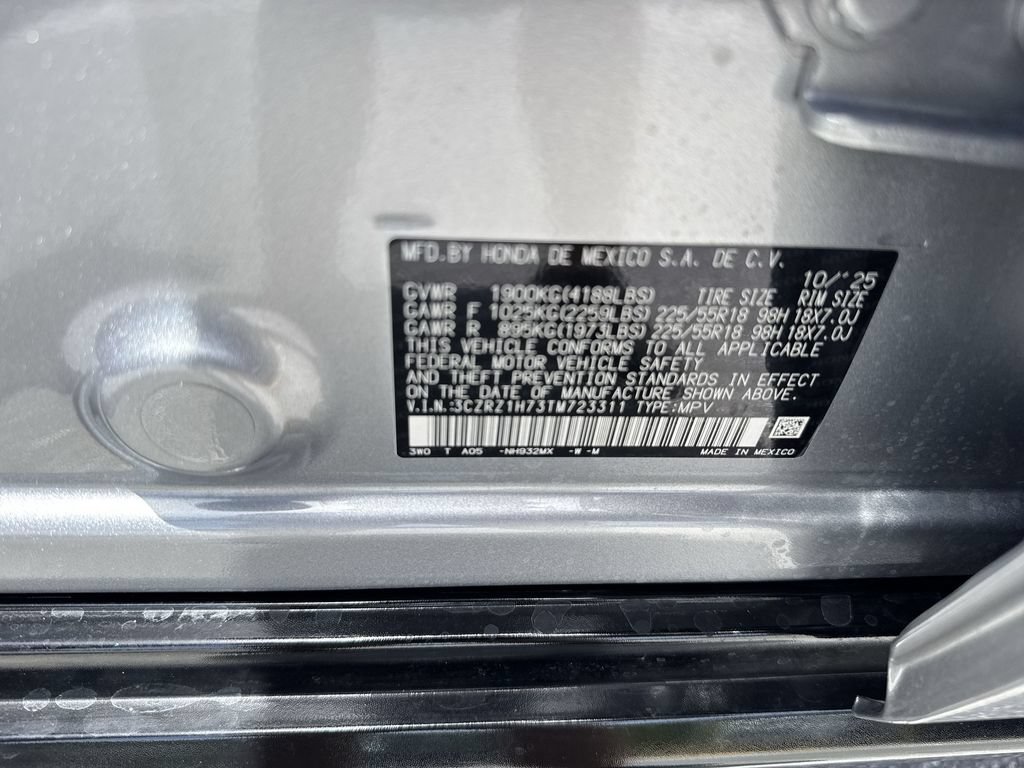 Used 2026 Honda HR-V EX-L image 60