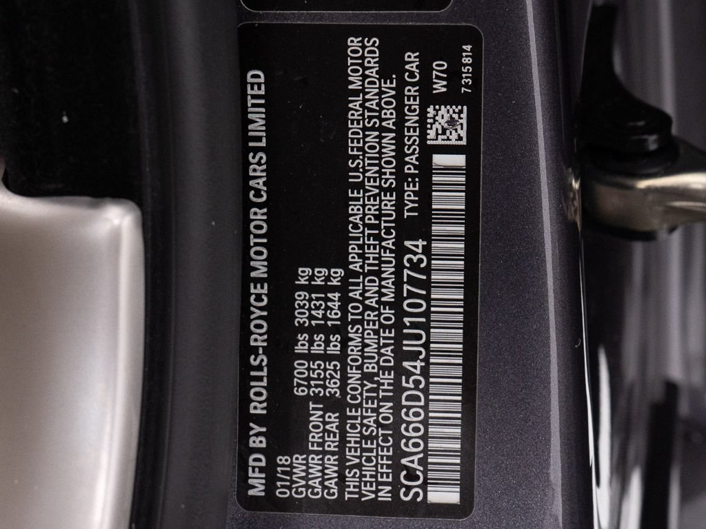 Certified 2018 Rolls-Royce Dawn RWD image 58