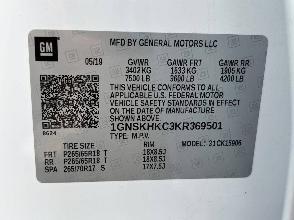 Used 2019 Chevrolet Suburban LT AWD/4WD image 37
