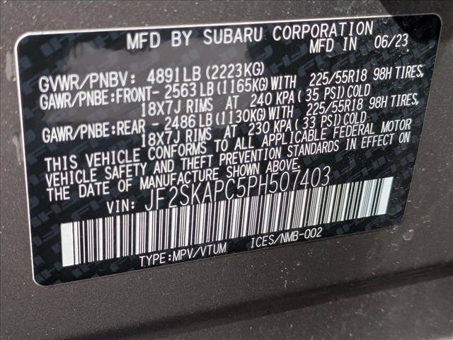 Used 2023 Subaru Forester Limited w/ Popular Package #2 AWD/4WD image 16