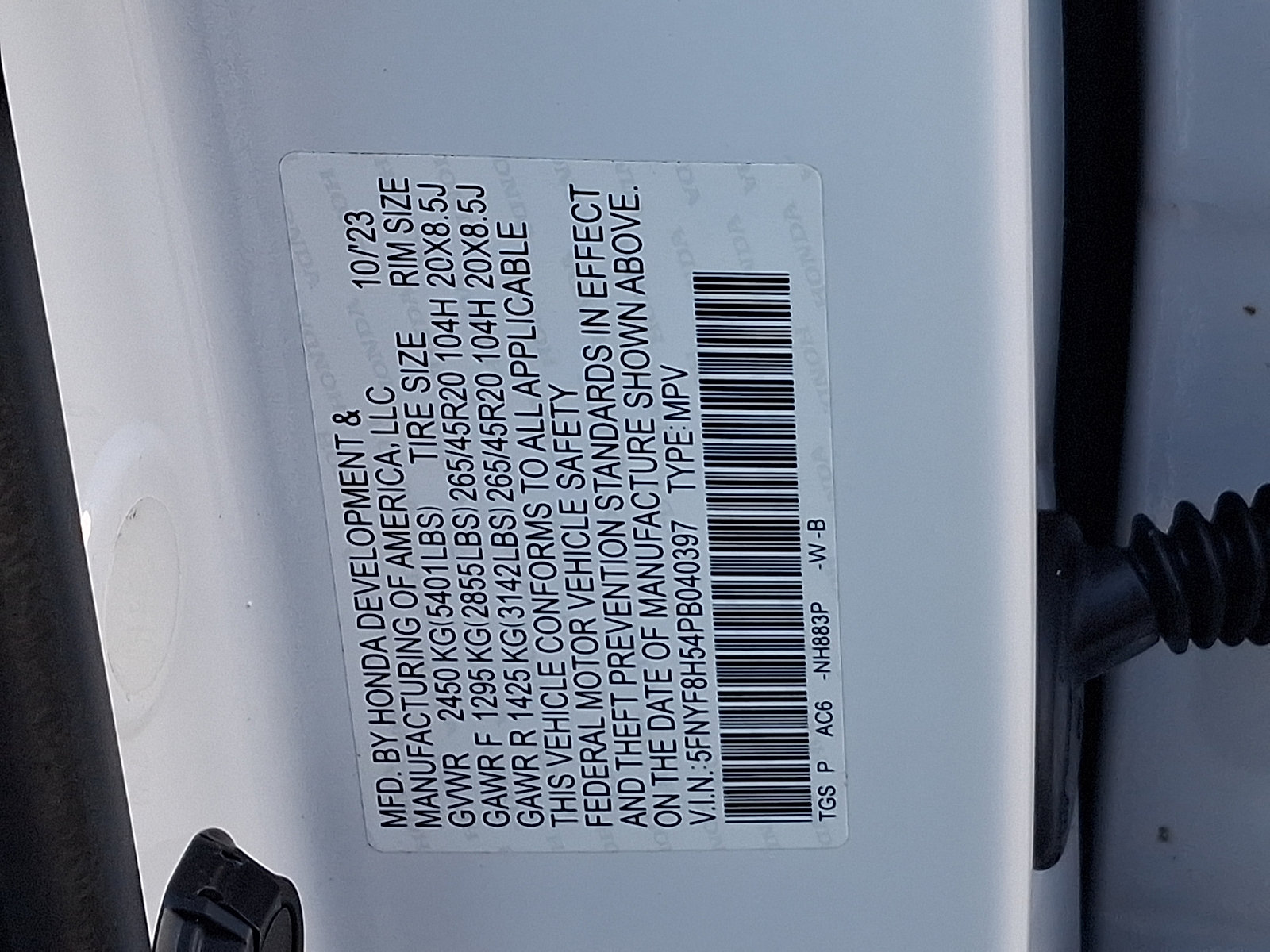 Used 2023 Honda Passport EX-L image 26