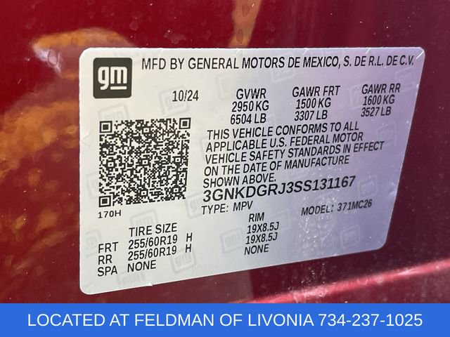 Used 2025 Chevrolet Blazer EV LT image 31