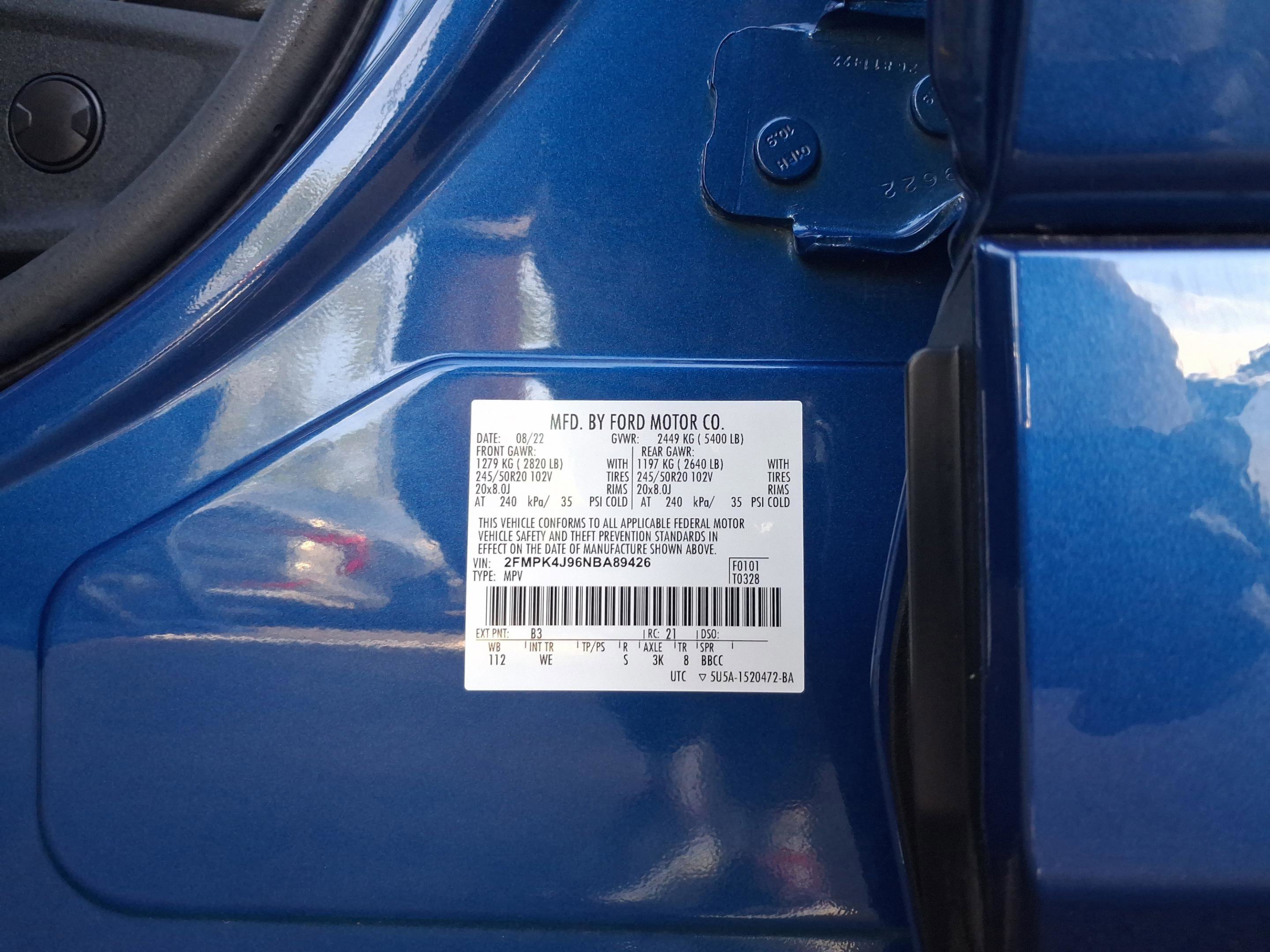 Used 2022 Ford Edge ST-Line AWD/4WD image 43