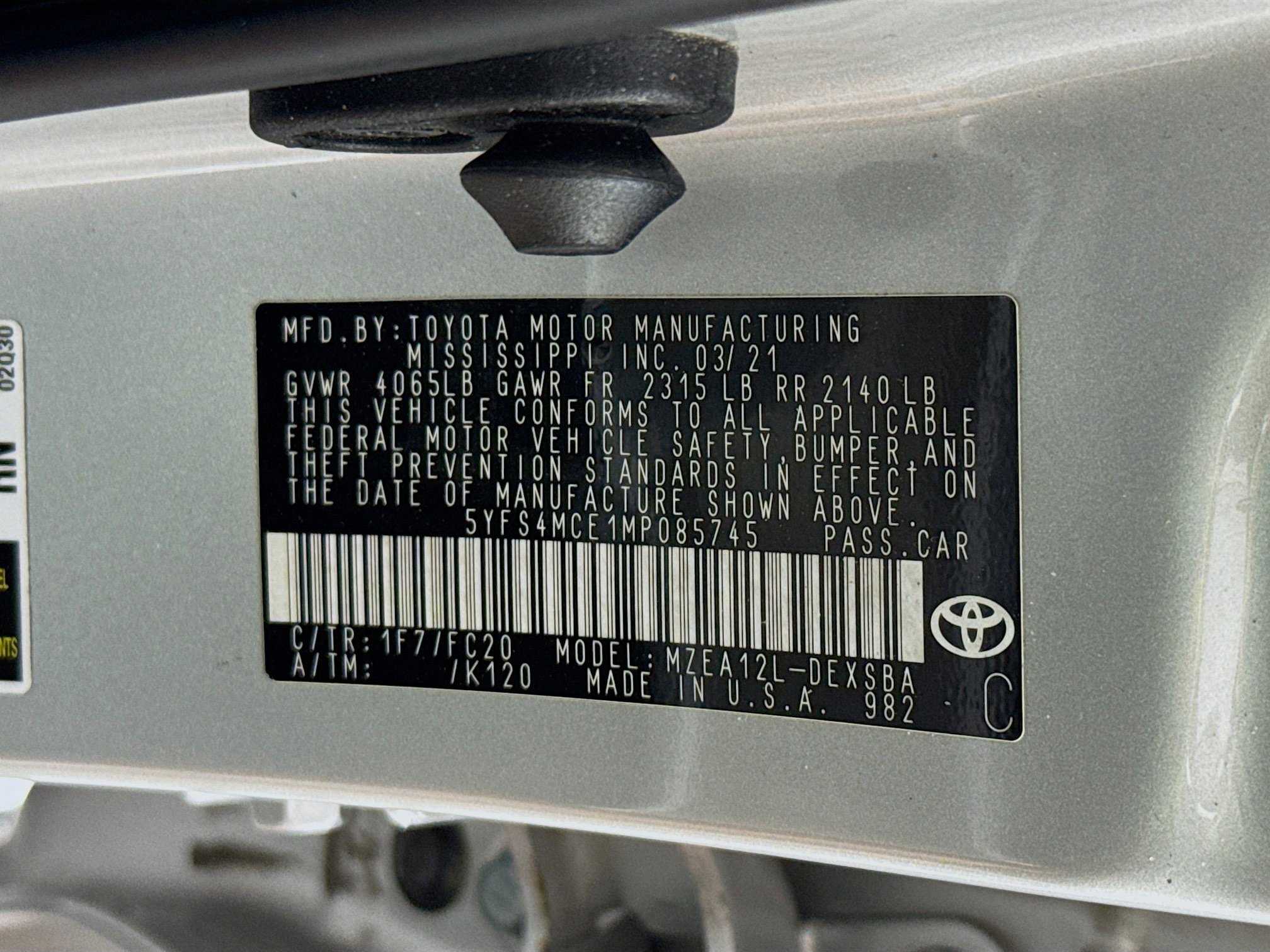Used 2021 Toyota Corolla SE image 38
