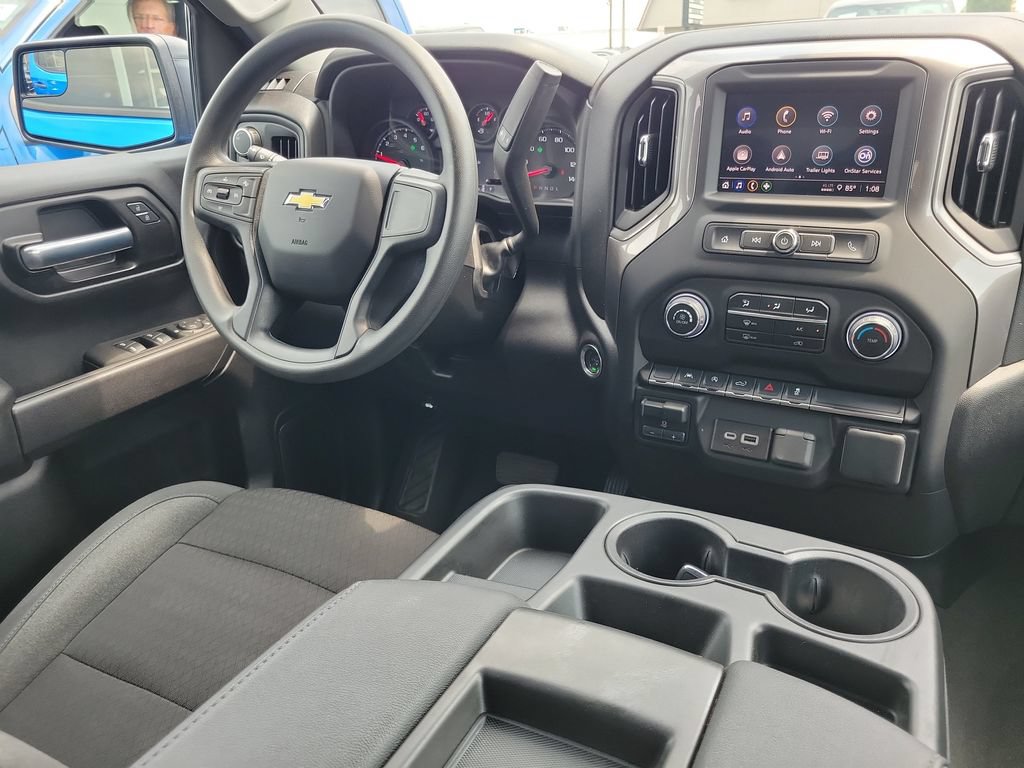 Used 2025 Chevrolet Silverado 1500 Custom w/ Turbomax Blackout Package AWD/4WD image 13