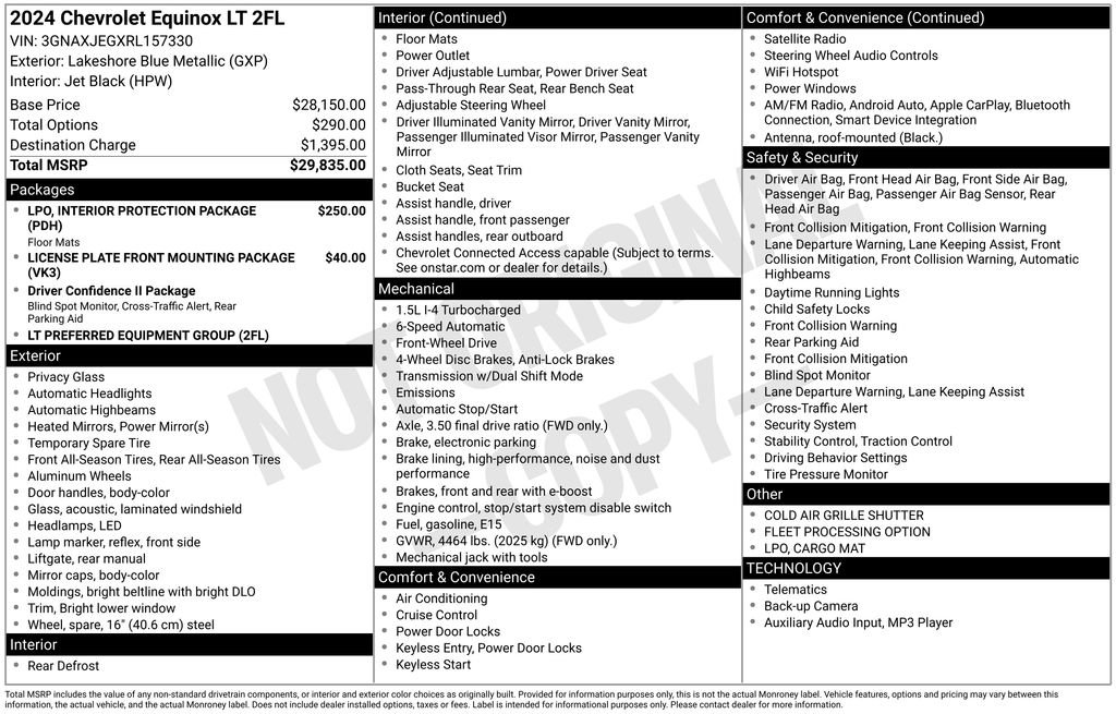 Certified 2024 Chevrolet Equinox LT image 2