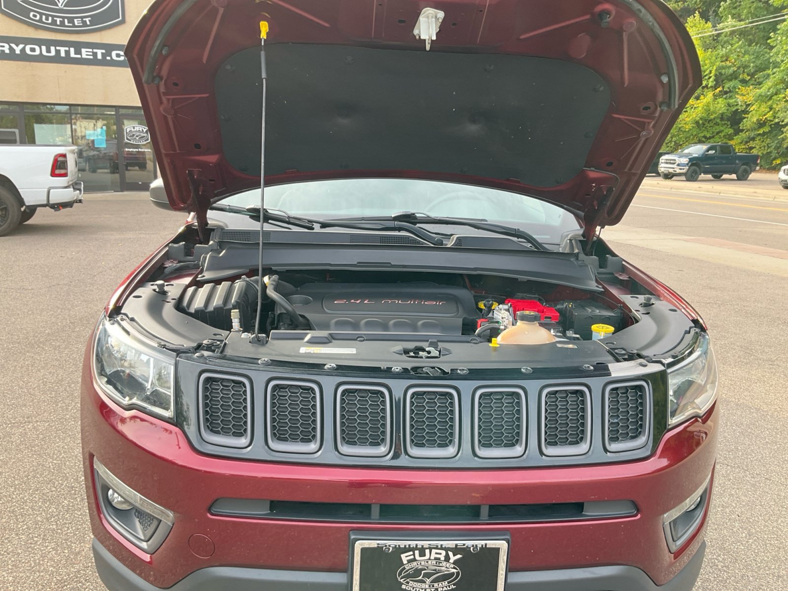 Used 2021 Jeep Compass Latitude w/ Sun and Sound Group AWD/4WD image 32