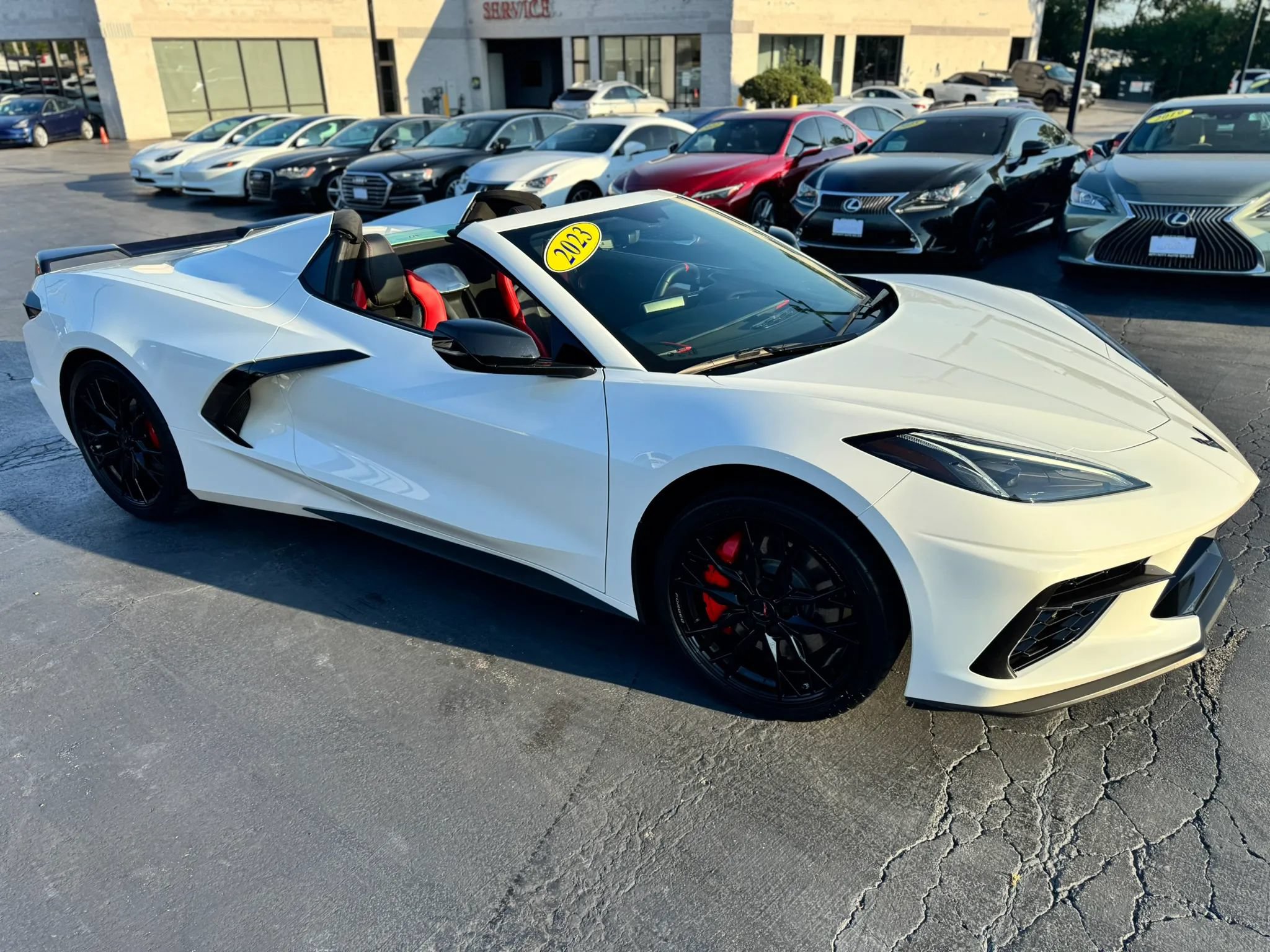 Used 2023 Chevrolet Corvette Stingray Premium Conv w/ Z51 Performance Package RWD image 6
