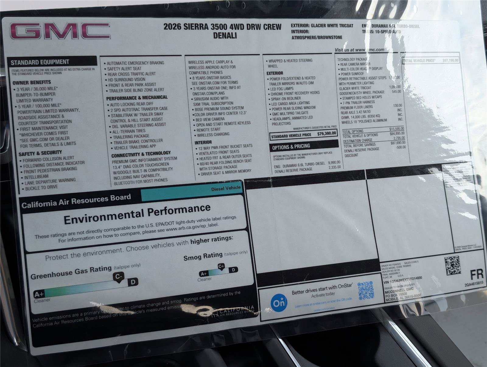 New 2026 GMC Sierra 3500 Denali w/ Denali Reserve Package AWD/4WD image 38